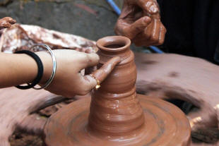 pottery